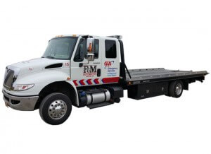 Salem Oregon Flat Bed Towing Company P&M Towing - PM Automotive